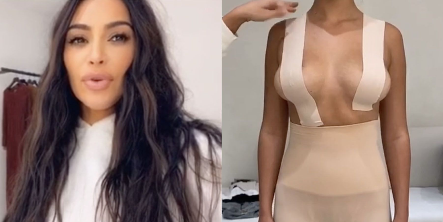 Kim Kardashian boob tape